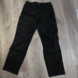 Men's Black Cargo Pants
